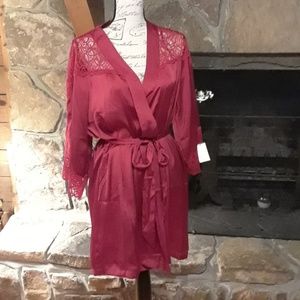 NWT H&M lacy robe, M/L